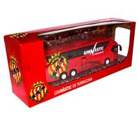 BANDAI- Bus L Nastic National Soccer Club Gimnástic de Tarragona Figura de colección, Multicolor (Eleven Force EF10766)