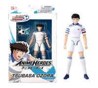 Bandai – Figura de acción Cap Tsubasa Anime Heroes Oliver Atton 17 cm – Articulada – Multicolor