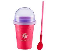 BANDAI - CHILLFACTOR CO07953 Color Fucsia - Juguete de Cocina- Máquina de Granizado con Vaso Reutilizable y Pajita Incluida, Juguete Familiar. Perfecto para Regalos.