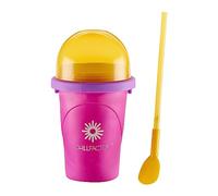 BANDAI - CHILLFACTOR CO07954 Color Morado - Juguete de Cocina- Máquina de Granizado con Vaso Reutilizable y Pajita Incluida, Juguete Familiar. Perfecto para Regalos.