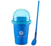 BANDAI - CHILLFACTOR CO08007 Color Azul - Juguete de Cocina - Máquina de Granizado con Vaso Reutilizable y Pajita, Juguete Familiar. Perfecto para Regalos.