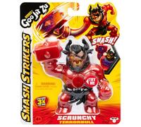 BANDAI CO42796 Heroes de Goo JIT Zu Figura de Accion, Descubre los nuevos Smash Strikers Figura Terror Bull, Estruja y Estira, Multicolor