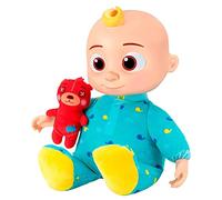 Bandai - Cocomelon: Muñeco de Peluche JJ Musical Dulce Sueños para Todas Las Edades (WT80114), Color Mixto