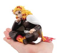 BANDAI Demon Slayer Kimetsu no Yaiba estatuilla PVC G.E.M. Rengoku Palm Size 9 cm