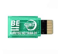 BANDAI Demon Slayer Vital Bracelet BE Memory Card | Tarjeta de Memoria Compatible con Vital Bracelet BE Digital Watch | Raise 23 nuevos Personajes basados en el Anime y el Manga Demon Slayer | Gran