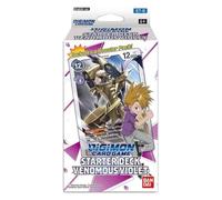BANDAI Digimon Card Game - Starter Deck Display Venomous Violet ST-6 (6 Barras) - EN