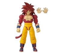 BANDAI Dragon Ball Daima Figura de Acción SS4 Goku Daima Dragon Stars de 17 cm, Inspirada en la Nueva Serie de TV Dragon Ball Daima (2024), Articulada y Multicolor (40737)