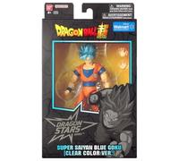 BANDAI - Dragon Ball - Figura de Acción de Blue Goku Dragon Stars de 17 cm - Inspirada en la Serie de TV Dragon - Articulada y Multicolor - Modelo 40746