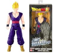 BANDAI - Dragon Ball - Figura de Acción Super Saiyan Goham Limit Breakers - Inspirada en la Serie de TV Dragon - Articulada y Multicolor - Modelo 40906