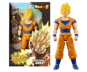 BANDAI Dragon Ball Figura Limit Breaker Series Sparkling SS2 Goku de 30 cm, con Luz y Sonido de Batallas, Basada en el Videojuego Dragon Ball Sparkling Zero, Modelo 38566
