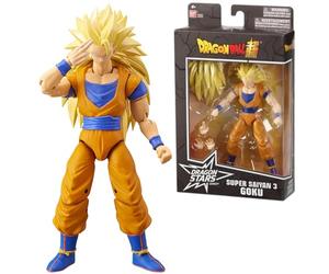 BANDAI - Dragon Ball Super Figura de acción Deluxe (Goku Super Saiyan 3)