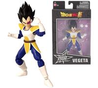 BANDAI - Dragon Ball Super Stars 17 cm Anime Figure - Vegeta Visor, Multicolor Stars
