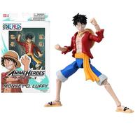 BANDAI Figura Anime Heroes de Luffy One Piece de 17 cm, Multicolor (Modelo 37008) - Coleccionable