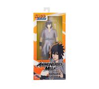 Bandai - Anime Heroes - Naruto Shippuden - Figura Anime Heroes Mega 30 cm - Sasuke Uchiwa - Figura articulada - Figura de Manga - Licencia Oficial Naruto - Juguete Infantil de 4 años y +- 38152