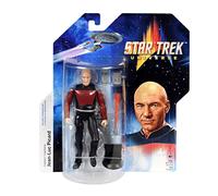 BANDAI Figura de Star Trek Capitán Jean-Luc Picard | Figura de Acción de 5 Pulgadas de la Próxima Generación | Juguete Articulado TNG | Regalos