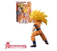 Bandai Goku Super Saiyan 3 Dragon Ball Evolve Figura de Acción Jointed Original