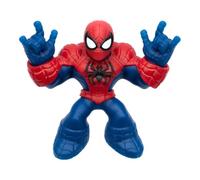BANDAI - Heroes de Goo JIT Zu Figura de Accion - Marvel Spider-Man: Un Nuevo día, ¡Estruja y Estira! Multicolor CO43110