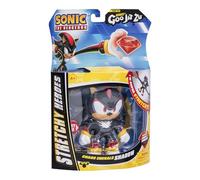 Bandai, Heroes de Goo JIT Zu Figura de Accion, Universo Sonic The Hedgehog, Shadow, Estruja y Aplasta Multicolor CO43054