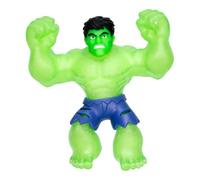 BANDAI Heroes of Goo JIT Zu Figura de Accion - Universo Marvel - Hulk Tu heroe Favorito Brilla en la Oscuridad,¡Estruja y Estira! Multicolor CO42714