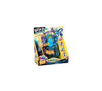 BANDAI - Heroes of Goo JIT Zu Figura King Hydra 3 Cabezas - Juguete Estirable y Aplastable, Súper elástico y Resistente - Muñeco Coleccionable Dragón Multicolor - Regalo para Niños +4 Años
