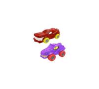 BANDAI - Heroes of Goo JIT Zu Figuras de Acción Rock Jaw Vs. Tiger, Pack de 2 Vehiculo CO42574 Multicolor Aventuras al Límite y Diversión Sin Fin con Goo JIT Zu