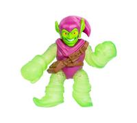Heroes of Goo Jit Zu Bandai - Marvel Figura de Acción - Duende Verde, el Enemigo de Spider-Man con Textura Blanda y Cuerpo Estirable ¡Apriétalo y Causa Caos! CO42658