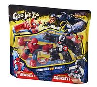 BANDAI - Heroes of Goo JIT Zu - Pack Superhéroes Marvel - Spider-Man VS Venom