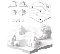 Bandai Hobby - 30 mm - Base de escena personalizada (versin Snowfield)
