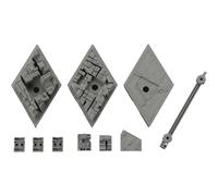 Bandai Hobby - 30 mm - Personalizar base de escena (versiσn horizontal)