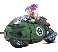 Figura Bulma Y Motocicleta N19 Dragon Ball Model Kit 16 cms