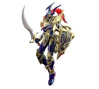 Bandai Kit de modelismo FRSA Black Luster Soldier - Yu-Gi-Oh! Montaje sin pegamento