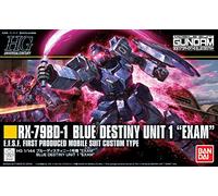 BANDAI Hobby HGUC 1/144 Blue Destiny Unit1 Exam Ms Gundam: The Blue Destiny Modelo Kit Figura