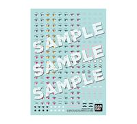 Bandai Hobby - Hoja de calcomanías de 30 minutos para hermanas generales de cara y ojos | Accesorio de personalización Bandai Spirits 30MS | Expresiones faciales de alta precisión para kits de modelos