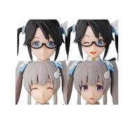 BANDAI Hobby KIT 30MS Option - Juego de piezas para cabello y cara (YUIKA MITSUMINE/KIRIKO YUKOKU)