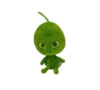 BANDAI Juguete de Peluche Miraculous Kwami Wayzz de Tales of Ladybug and Cat Noir | Juguete Suave Wayzz de 15 cm | Juguetes súper Suaves y tiernos Que Dan Vida a su Programa de televisión Favorito