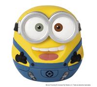 BANDAI, Juguete electrónico Los Minions, Squeeze! Minion Bob, 91195, Descubre los Divertidos Sonidos al estrujarlo, Incluye 4 modalidades Grito, Doremi, Melodía y Juego