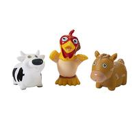 La Granja De Zenón BANDAI Figuras de Baño TO84100 Multicolor Baño Divertido con Figuras, Aventuras Acuáticas.