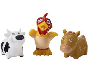 BANDAI La Granja De Zenón Figuras de Baño TO84100 Multicolor Baño Divertido con Figuras, Aventuras Acuáticas.