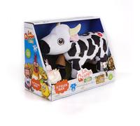 Bandai - la granja de zenón: peluche dx musical vaca lola