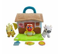 BANDAI La Granja De Zenón Primera Musical, Divertida y educativa Granja interactiva Multicolor AR85000