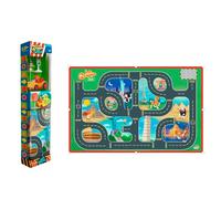 BANDAI - La Granja De Zenón: Set Vehiculo y Alfombra A Roda