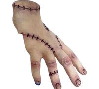 BANDAI - Mano Interactiva ''La Cosa'' de Miércoles Addams - Efectos Especiales con Movimiento y Sonido - Réplica Realista del Personaje - Juguete Coleccionable - Multicolor, WS01018