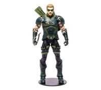 Bandai - mcfarlane figura de acción dc gaming green arrow multicolor