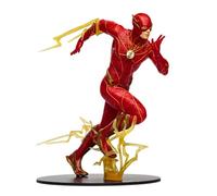 Bandai - McFarlane - Mega Figura de acción DC Película The Flash, Flash, Multicolor, TM15531