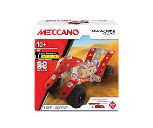 BANDAI Mecano Quad Bike - Juego de construcción - 85 Piezas, Herramientas Reales, Manual Incluido - Kit para Montar un Quad - Nivel Principiante - Juguete para niños a Partir de 10 años - APM11114
