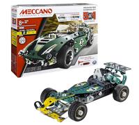 Bandai - Meccano Cabriolet Retro Friction - Estuche de construcción de 5 modelos - 225 piezas, motor retrofricción, herramientas, instrucciones - Kit Actividad montaje de coche - Juguete infantil 8