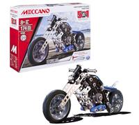 Bandai - Meccano Moto 5 en 1 - Estuche de construcción 5 modelos - 174 piezas, 2 herramientas, instrucciones - Kit Actividad Montaje moto - Juguete infantil de 8 años y + - Idea de regalo para