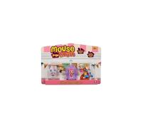 BANDAI Millie and Friends Mouse in The House CO07707 Pack de 5 Figuras Juguetes, Juguetes Coleccionables, Juego Imaginativo, para Niños de 3 a 7 Años