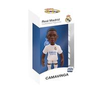 BANDAI MINIX Collectible Figurines MN18390 Figura de Camavinga, Real Madrid, Coleccionables de 12 cm para Exhibición, Idea de Regalo para Niños y Adultos, Fans de fútbol