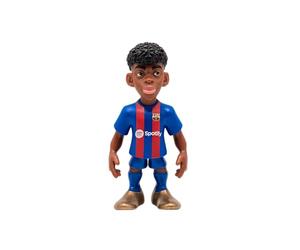 BANDAI MINIX Collectible Figurines MN18406 Figura de Lamine Yamal, FC Barcelona, Coleccionables de 12 cm para Exhibición, Idea de Regalo para Niños y Adultos, Fans de fútbol
